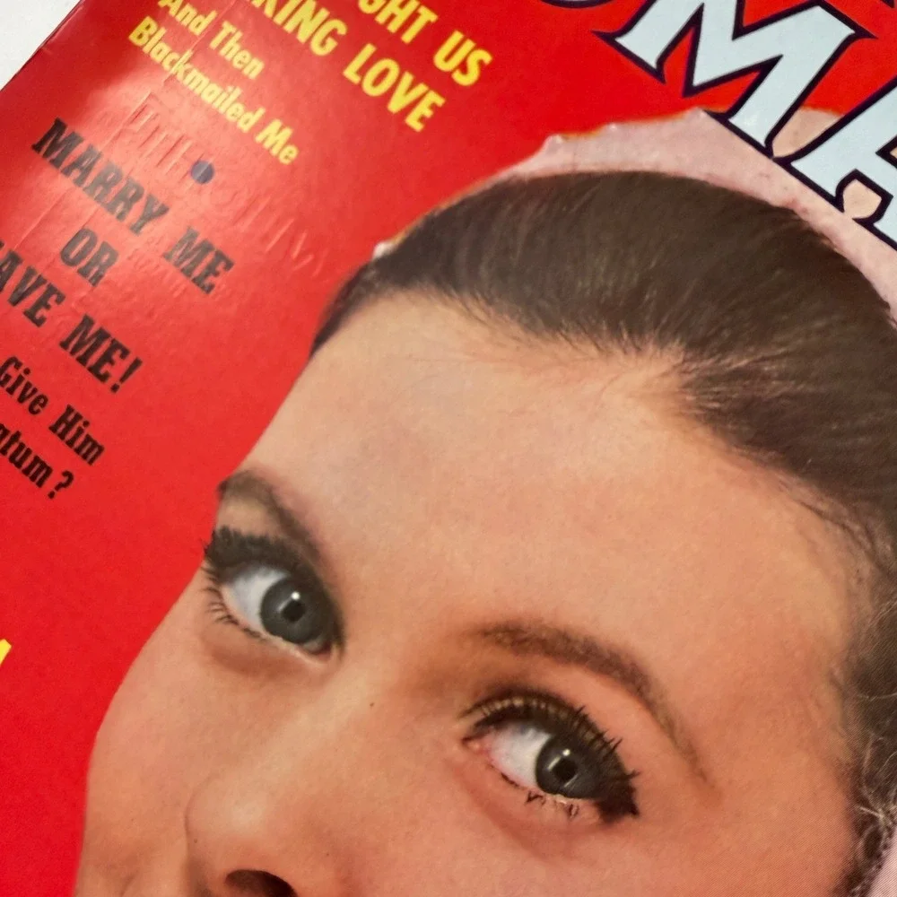 Revealing Romances Magazine January 1958 Pulp Fiction Stories Vintage